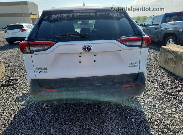 JTMRWRFV0KD018667 2019 TOYOTA RAV4 Белый Вид сзади