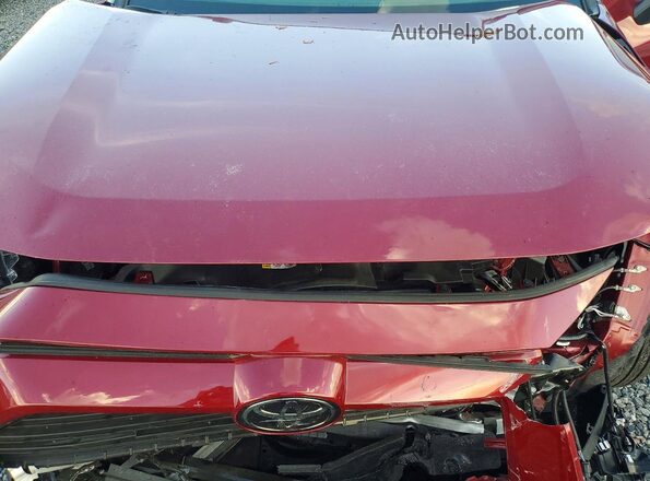 JTMRWRFV1SD298857 2025 TOYOTA RAV4 Red Vista del compartimento del motor