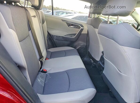 JTMRWRFV1SD298857 2025 TOYOTA RAV4 Red Vista interior trasera