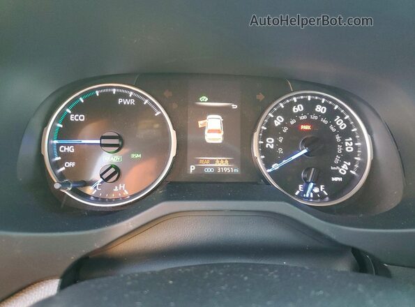 JTMRWRFV2LD059450 2020 TOYOTA RAV4 Серый Вид щитка приборов
