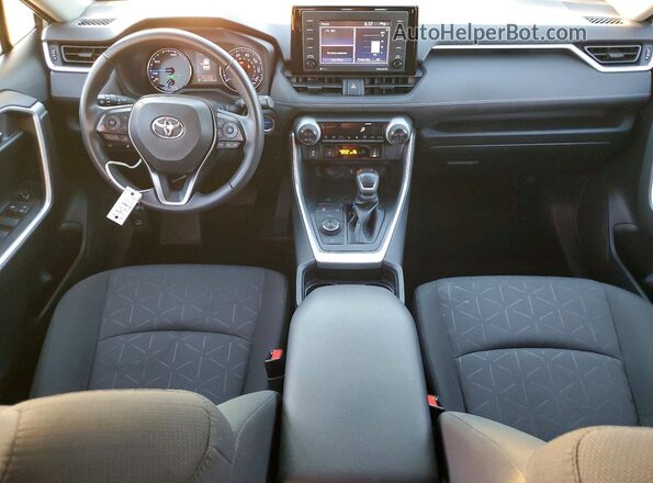 JTMRWRFV2LD059450 2020 TOYOTA RAV4 Серый Вид панели приборов