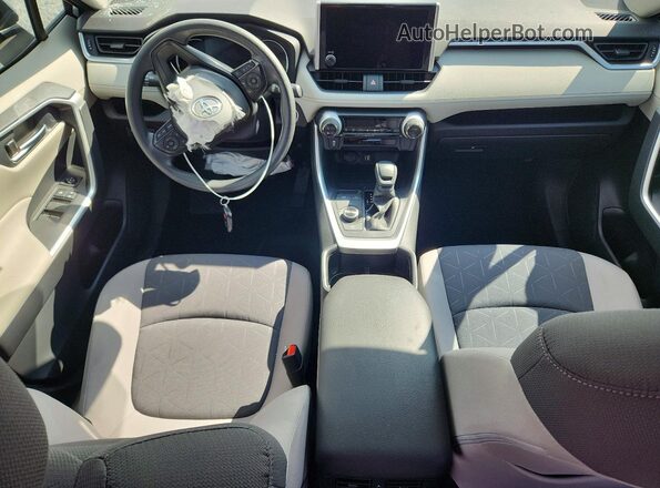 JTMRWRFV3SJ065337 2025 TOYOTA RAV4 Silver Dashboard view