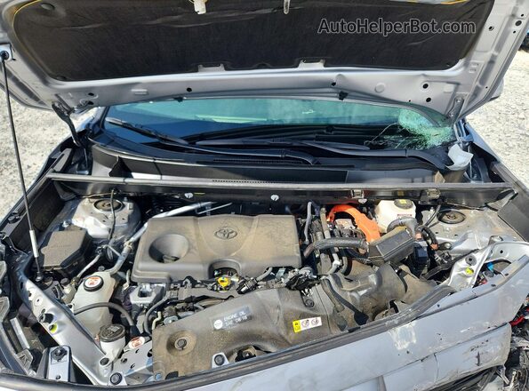 JTMRWRFV3SJ065337 2025 TOYOTA RAV4 Silver Engine compartment view
