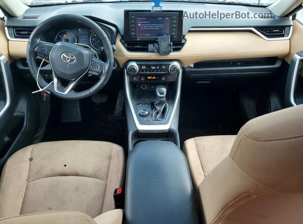 JTMRWRFV5MD120808 2021 TOYOTA RAV4 White Vista del salpicadero