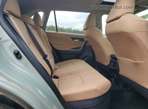 JTMRWRFV7NJ055673 2022 TOYOTA RAV4 Gray Rear interior view