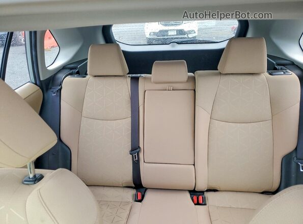 JTMRWRFV7NJ055673 2022 TOYOTA RAV4 Gray Rear seats view