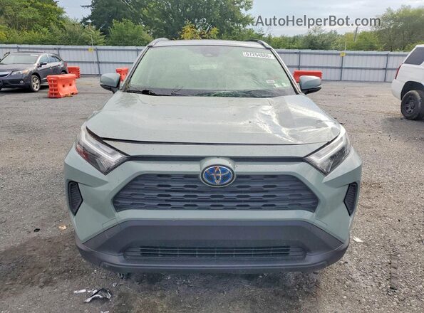 JTMRWRFV7NJ055673 2022 TOYOTA RAV4 Gray Front view