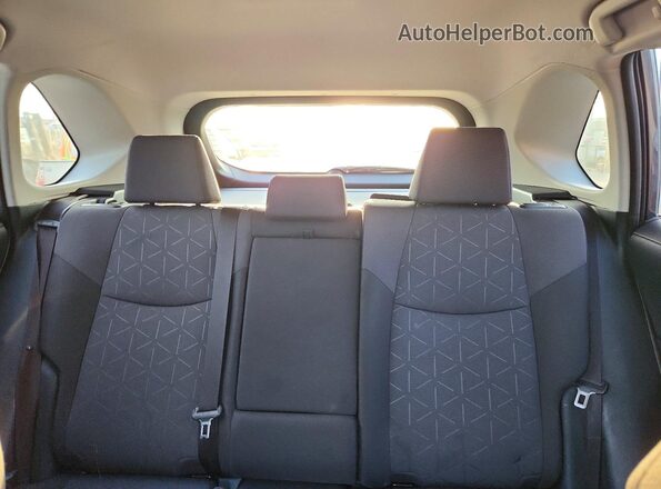 JTMRWRFV9SJ083535 2025 TOYOTA RAV4 Charcoal უკანა სავარძლების ხედი