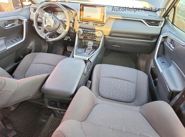 JTMRWRFV9SJ083535 2025 TOYOTA RAV4 Charcoal წინა პანელის ხედი