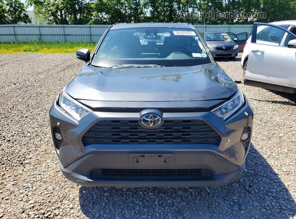 JTMW1RFV1KD506933 2019 TOYOTA RAV4 Серый Вид спереди