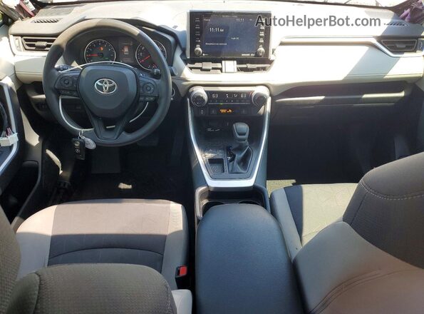JTMW1RFV1KD506933 2019 TOYOTA RAV4 Серый Вид панели приборов