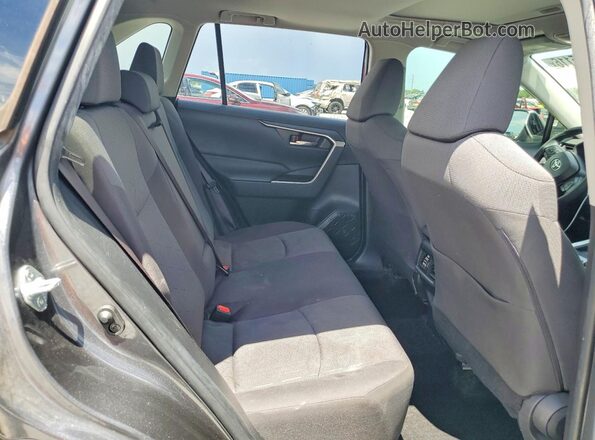 JTMW1RFV3KD032676 2019 TOYOTA RAV4 Gray უკანა სავარძლების ხედი