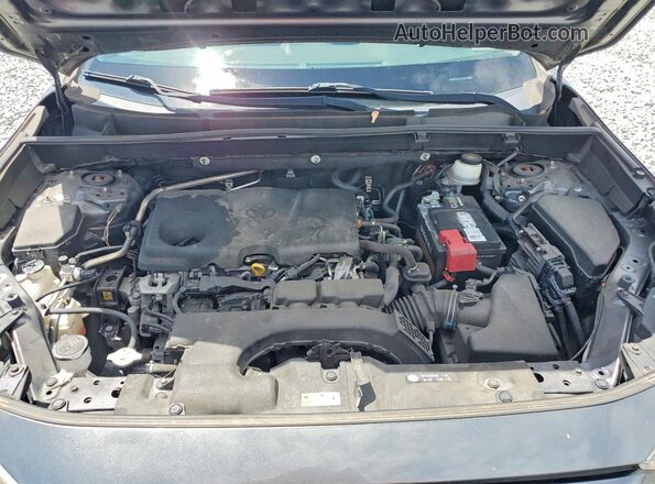 JTMW1RFV3KD032676 2019 TOYOTA RAV4 Gray უკანა სალონის ხედი