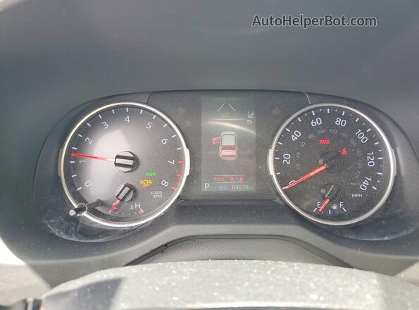 JTMW1RFV3KD032676 2019 TOYOTA RAV4 Gray ხელსაწყოთა პანელის ხედი