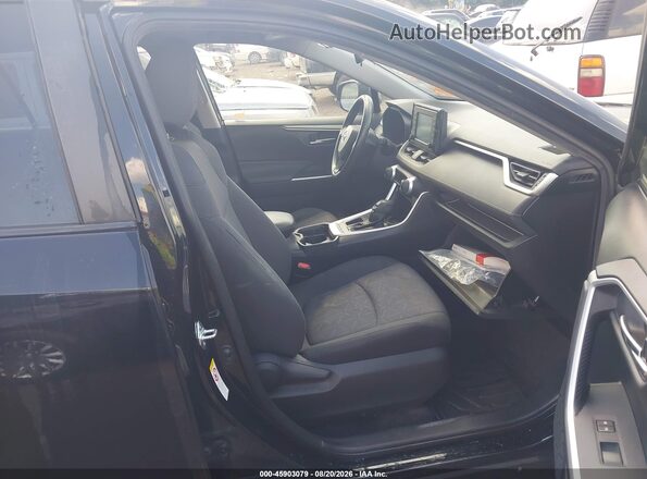 JTMW1RFV5KD002840 2019 TOYOTA RAV4 Black Front interior view