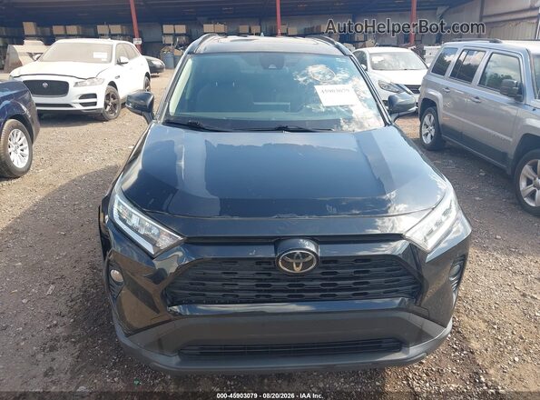 JTMW1RFV5KD002840 2019 TOYOTA RAV4 Black Front view