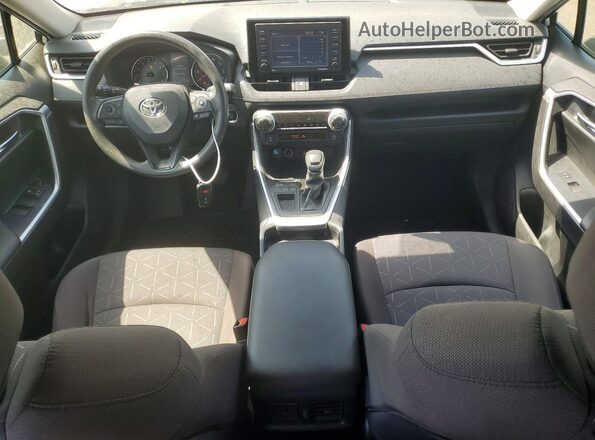 JTMW1RFV5LJ020726 2020 TOYOTA RAV4 Серебряный Вид панели приборов