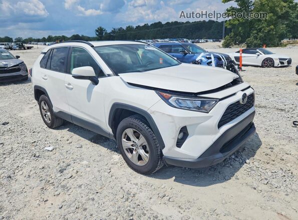 JTMW1RFV6KD017363 2019 TOYOTA RAV White Передня права чверть