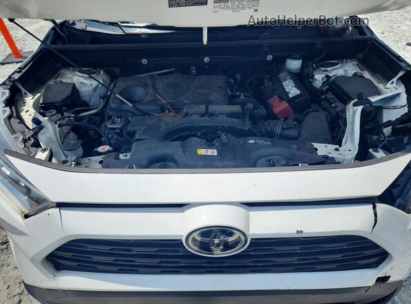JTMW1RFV6KD017363 2019 TOYOTA RAV White Вид підкапотного простору
