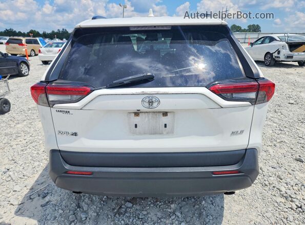 JTMW1RFV6KD017363 2019 TOYOTA RAV White Вид ззаду