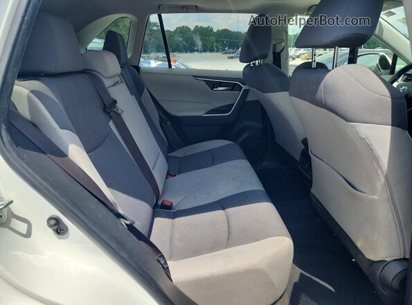 JTMW1RFV6KD017363 2019 TOYOTA RAV White Вид задньої частини салону