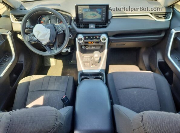 JTMW1RFV8KD036190 2019 TOYOTA RAV4 Gray Widok deski rozdzielczej