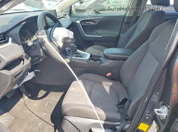 JTMW1RFV8KD036190 2019 TOYOTA RAV4 Gray Widok wnętrza z przodu
