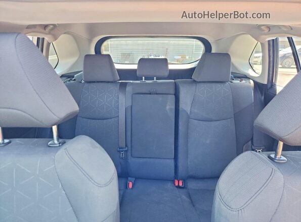 JTMW1RFV8KD036190 2019 TOYOTA RAV4 Gray Widok tylnych siedzeń