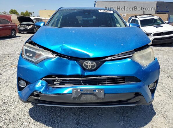 JTMWFREV0JJ193229 2018 TOYOTA RAV4 Blue Вид спереду