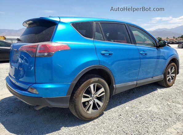JTMWFREV0JJ193229 2018 TOYOTA RAV4 Blue Задня права чверть