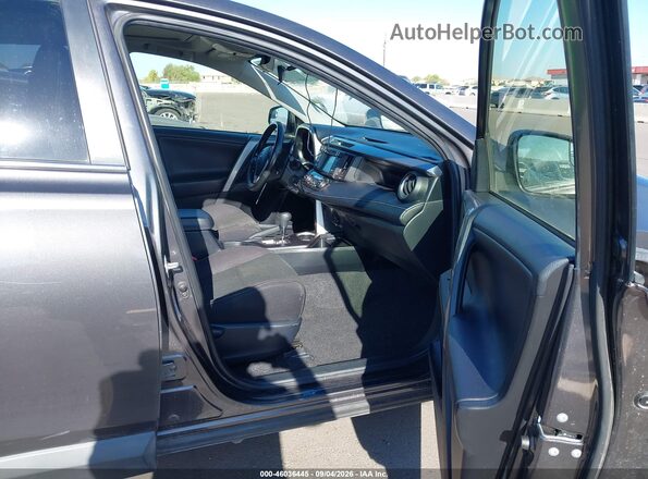JTMWFREV1JJ172342 2018 TOYOTA RAV4 Gray წინა სალონის ხედი