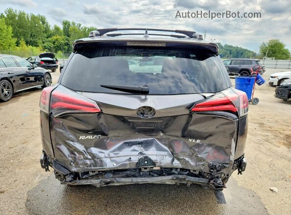 JTMWFREV1JJ201516 2018 TOYOTA RAV4 Gray Вид ззаду