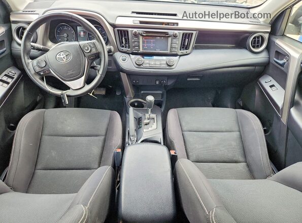 JTMWFREV1JJ201516 2018 TOYOTA RAV4 Gray Вид панелі приладів