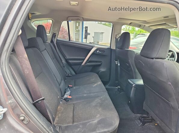 JTMWFREV1JJ201516 2018 TOYOTA RAV4 Gray Вид задньої частини салону