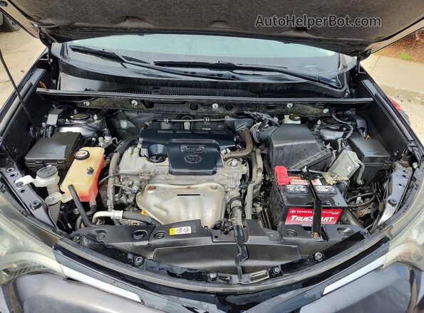 JTMWFREV1JJ201516 2018 TOYOTA RAV4 Gray Вид підкапотного простору