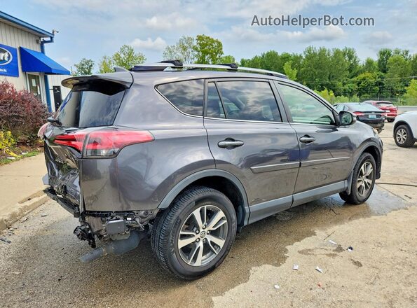 JTMWFREV1JJ201516 2018 TOYOTA RAV4 Gray Задня права чверть
