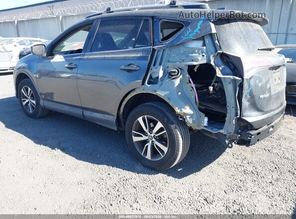 JTMWFREV3JD128423 2018 TOYOTA RAV4 Gray Rear left