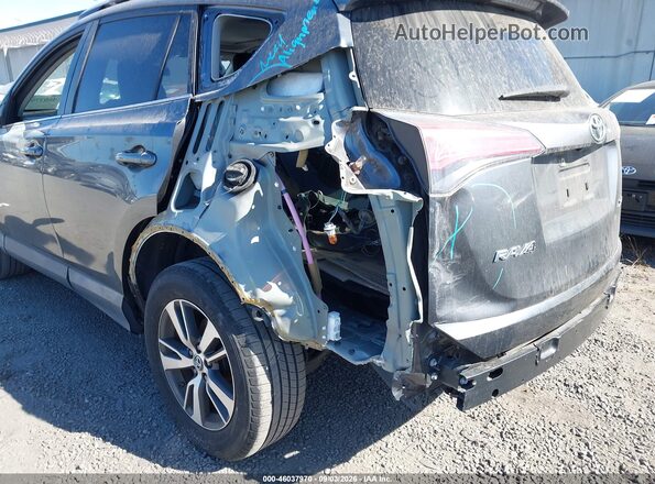 JTMWFREV3JD128423 2018 TOYOTA RAV4 Gray Front view