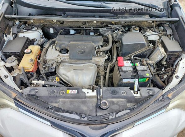 JTMWFREV5JD128634 2018 TOYOTA RAV4 White Vista del compartimento del motor