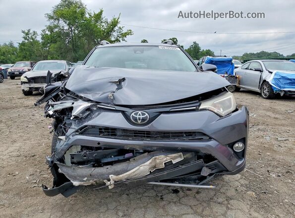 JTMWFREV6JJ749950 2018 TOYOTA RAV4 Угольный Вид спереди