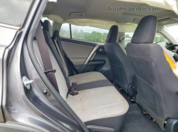 JTMWFREV6JJ749950 2018 TOYOTA RAV4 Угольный Вид задней части салона