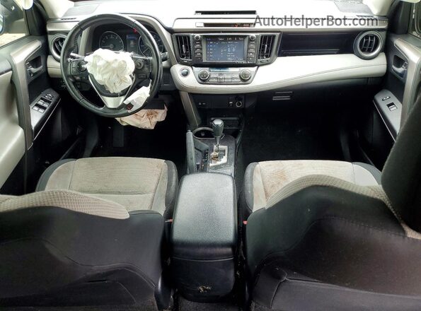 JTMWFREV6JJ749950 2018 TOYOTA RAV4 Угольный Вид панели приборов