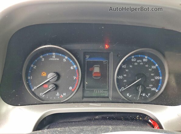 JTMWFREV6JJ749950 2018 TOYOTA RAV4 Угольный Вид щитка приборов