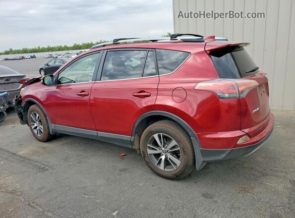 JTMWFREV7JD121765 2018 TOYOTA RAV4 Red Հետևի ձախ