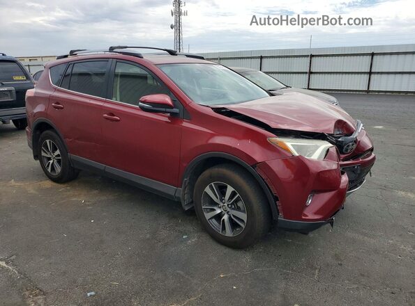 JTMWFREV7JD121765 2018 TOYOTA RAV4 Red Առջևի աջ