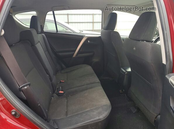 JTMWFREV7JD121765 2018 TOYOTA RAV4 Red Սալոնի հետևի տեսք