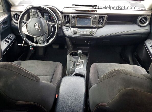 JTMWFREV7JD121765 2018 TOYOTA RAV4 Red Առջևի վահանակի տեսք