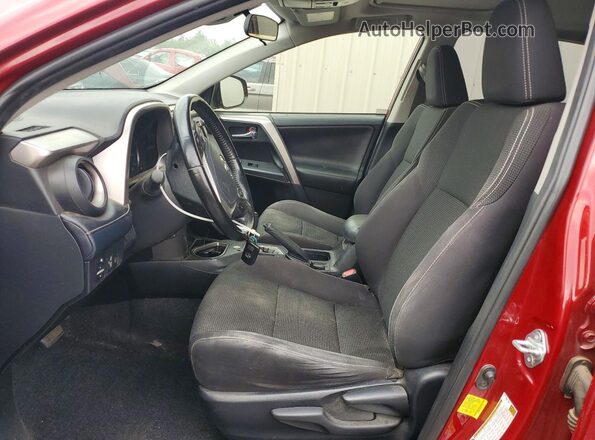JTMWFREV7JD121765 2018 TOYOTA RAV4 Red Սալոնի դիմացի տեսք