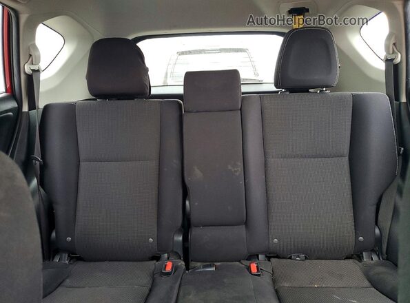 JTMWFREV7JD121765 2018 TOYOTA RAV4 Red Հետևի նստատեղերի տեսք