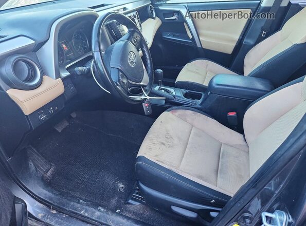 JTMWFREV8JJ157403 2018 TOYOTA RAV4 Угольный Вид салона спереди